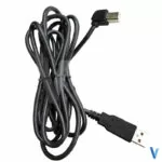 Câble liaison caisse Ingenico-Verifone USB-A / USB-B coudé
