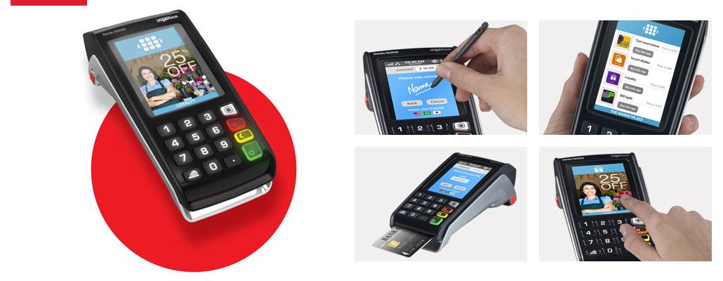 Ingenico terminal de paiement Desk-5000