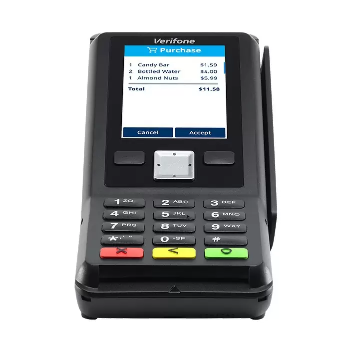 TPE Verifone V200c Sans Contact 1LS Modem RTC + Internet IP – Image 4