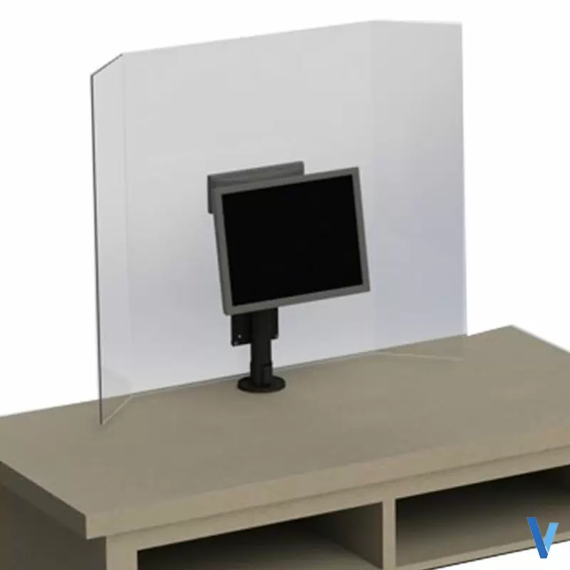 Ecran de protection Plexiglas pour caisse