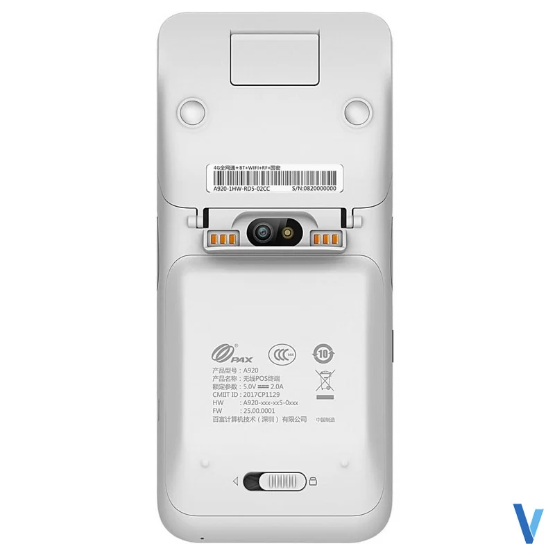 TPE PAX A920 4G Bluetooth Wifi Caméra – Image 4