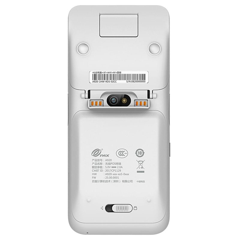 PAX A920 sans contact - QR CODE