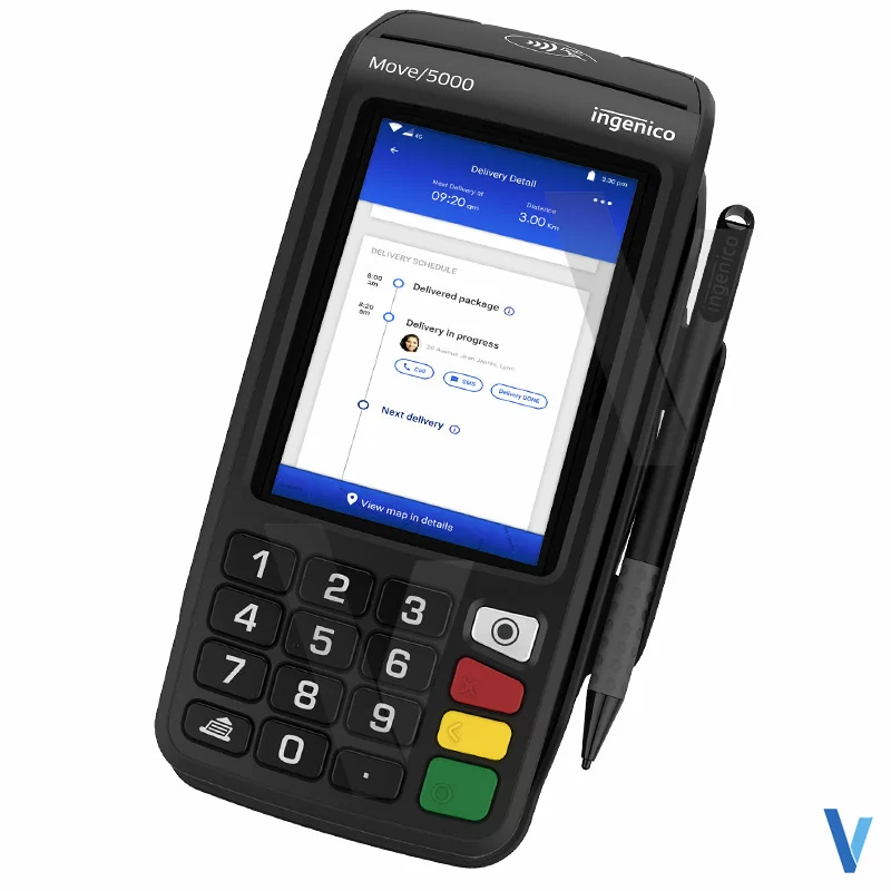 TPE Ingenico Move 5000 4G Wifi Bluetooth Sans Contact Base IP/ADSL – Image 4