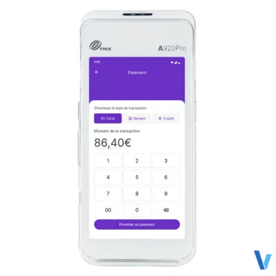 TPE PAX A920 Pro 4G Wifi Bluetooth Caméra Android