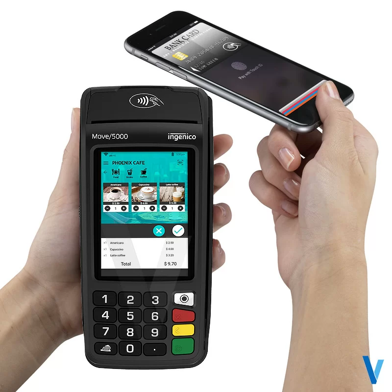 TPE Ingenico Move 5000 Wifi Santé EI96 CAM2 Base IP/ADSL – Image 4