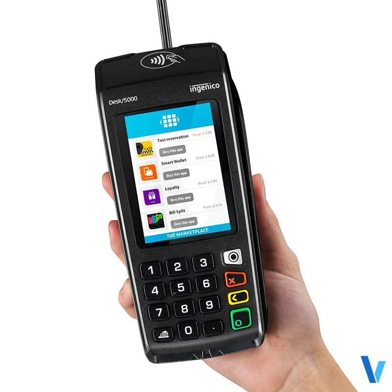 TPE Ingenico Desk 5000 4G Wifi Sans Contact IP/ADSL – Image 3