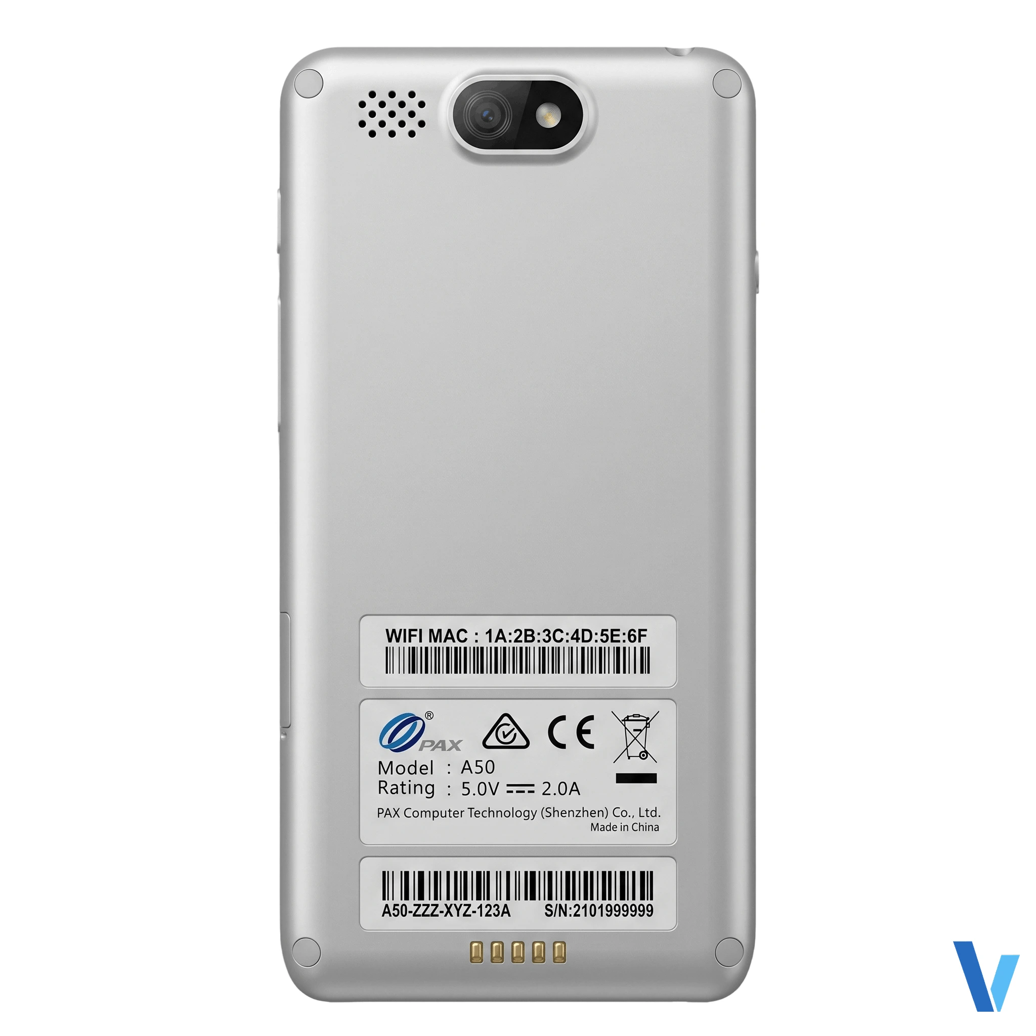 TPE PAX A50 4G Wifi Bluetooth Caméra Android – Image 3