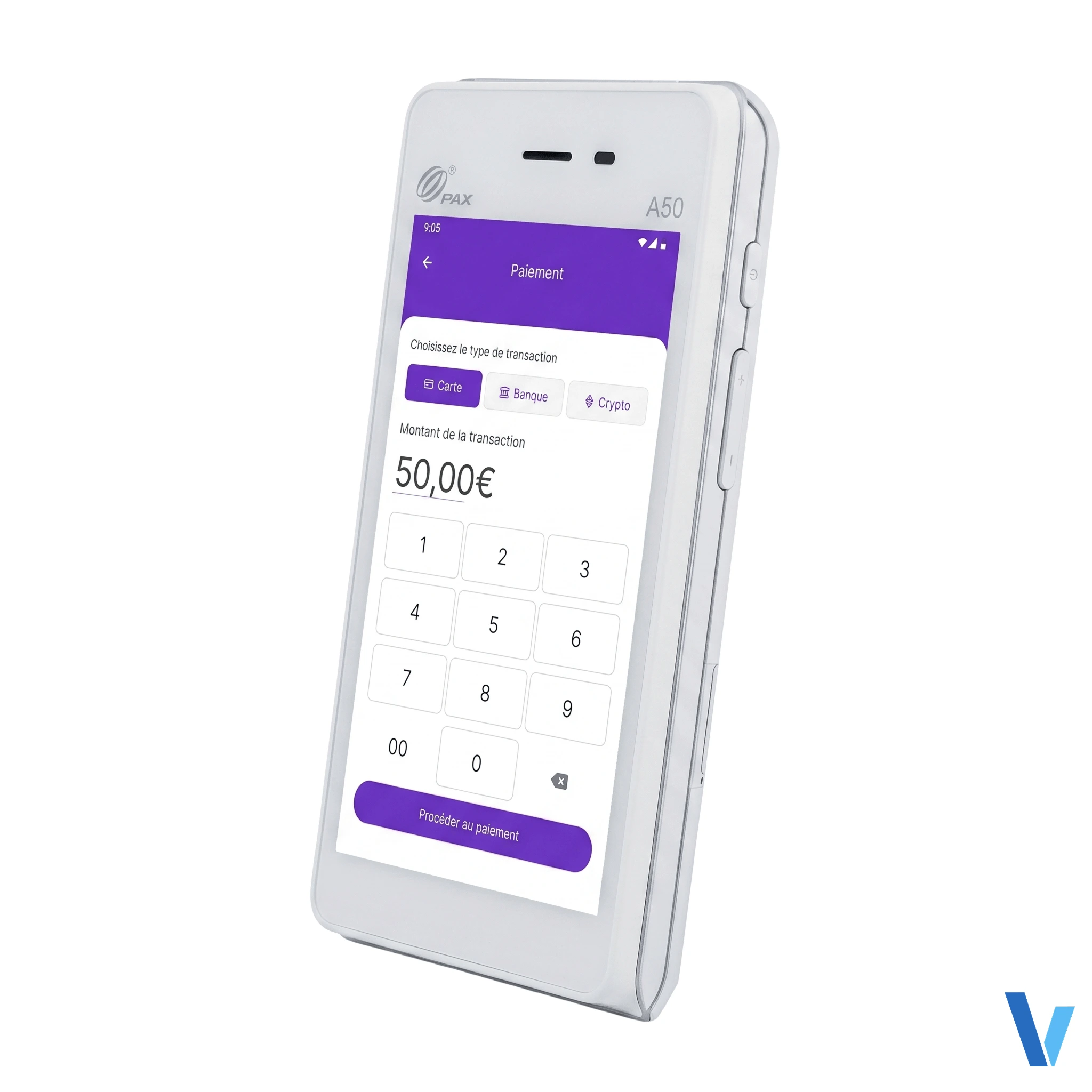 TPE Pax A50 4G Wifi Bluetooth Camras | VTPE