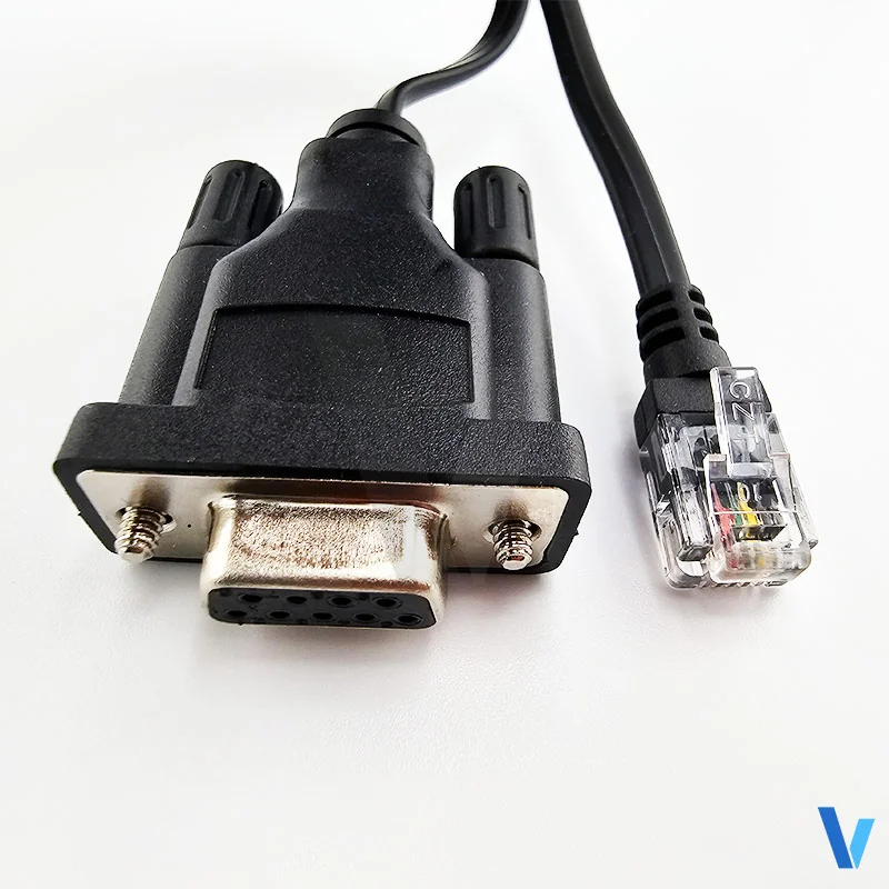 Cable liaison caisse Ingenico DB9 RS232 / RJ12 – Image 2