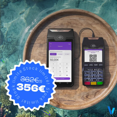 Pack TPE Ingenico AXIUM DX4000 Wifi & Pinpad Desk 1700