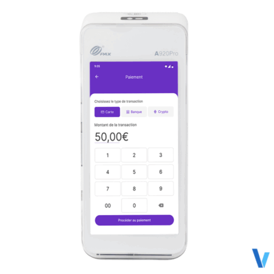 TPE PAX A920 Pro 4G Wifi Bluetooth Caméra Android