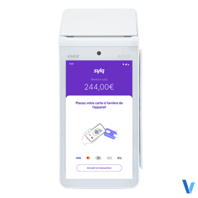 TPE PAX A8500 4G Wifi Bluetooth Caméra IP/ADSL