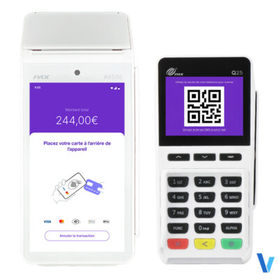 Pack TPE PAX A8500 4G Wifi BT & Pinpad PAX Q25